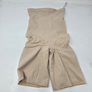 Spanx 2745 Womens Medium Nude Biege Seamless Power High waisted Shapewear